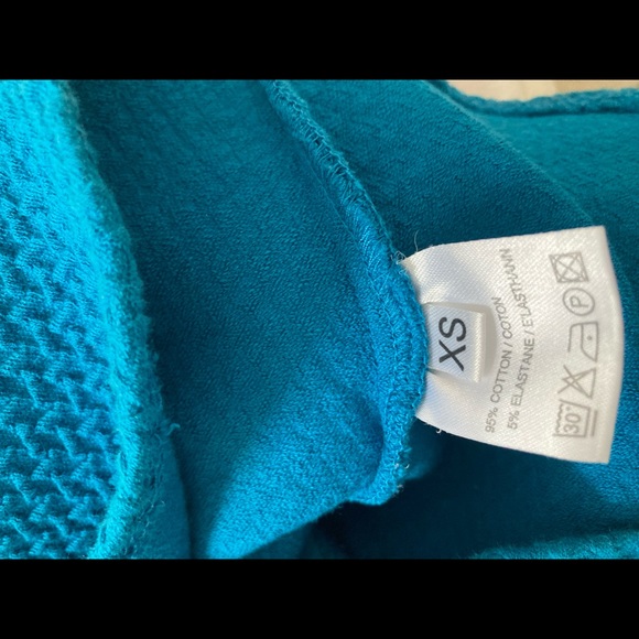 Ganni Teal Peplum Tank - Picture 3 of 4